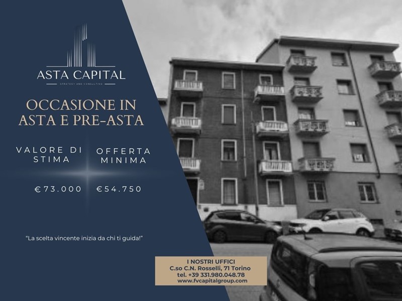 Quadrilocale in Vendita a Torino, 54'750€, 70 m²