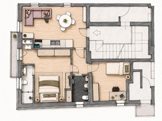 Trilocale in Vendita a Lastra a Signa, 245'000&euro;, 55 m²