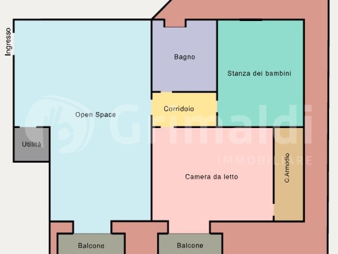 Trilocale in Vendita a Giugliano in Campania, 85'000€, 85 m²