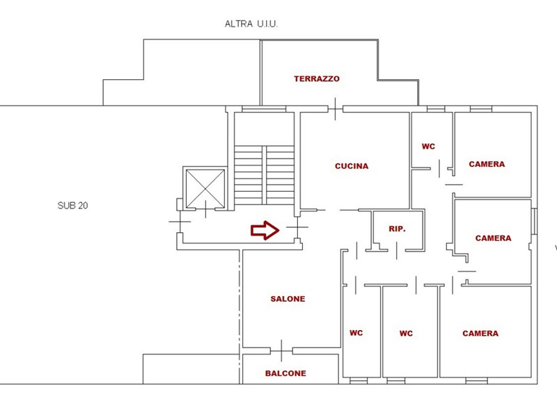 Quadrilocale in Vendita a San Valentino Torio, 229'000&euro;, 156 m²