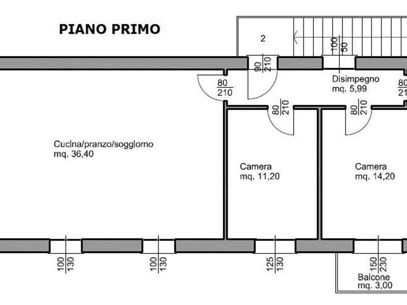 Trilocale in Vendita a Cantù, 288'000€, 105 m²