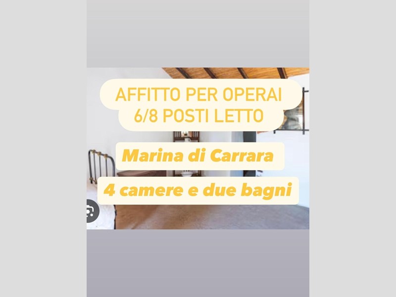 Appartamento in Affitto a Carrara, zona Marina di Carrara, 2'000€, 130 m², arredato