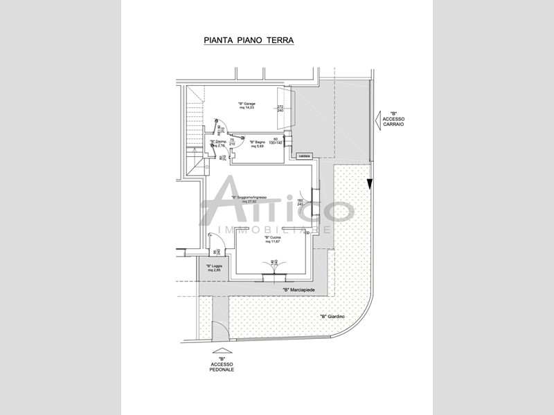 Casa Indipendente in Vendita a Rovigo, zona Granzette, 255'000€, 140 m², con Box