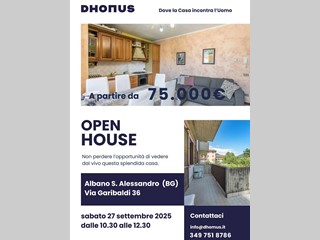 Bilocale in Vendita a Albano Sant'Alessandro, 68'000€, 55 m²