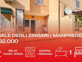 Villetta a schiera in Vendita a Manfredonia, 92'000€, 60 m²