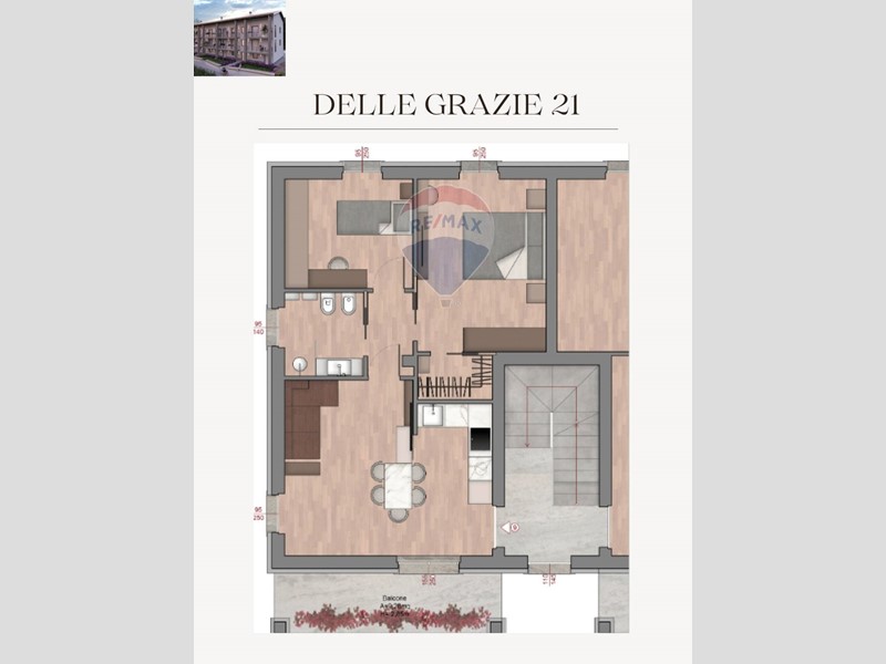 Trilocale in Vendita a Albuzzano, 148'000€, 78 m²