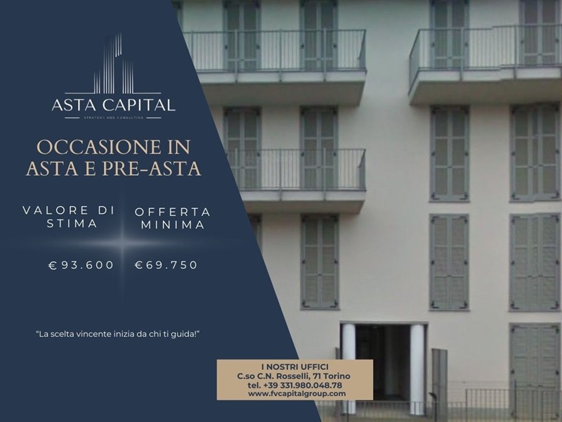 Trilocale in Vendita a Chieri, 69'750€, 73 m²