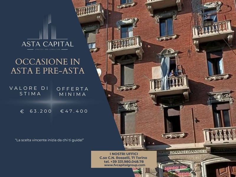 Quadrilocale in Vendita a Torino, 47'400€, 87 m²