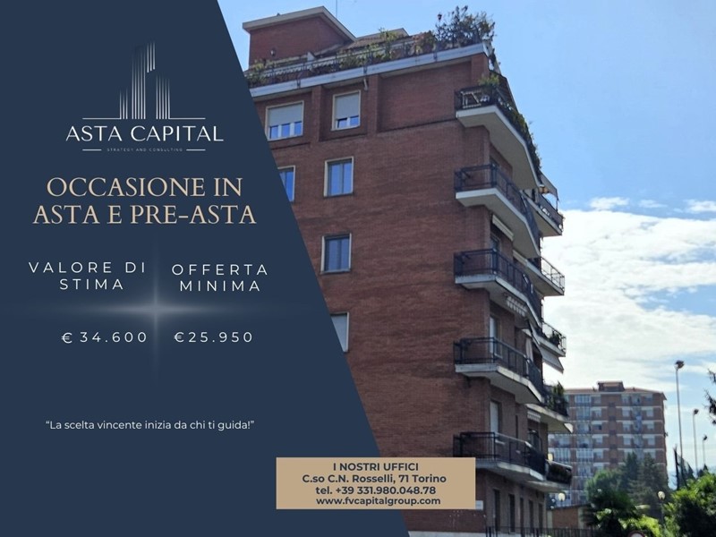 Trilocale in Vendita a Torino, 25'950€, 52 m²