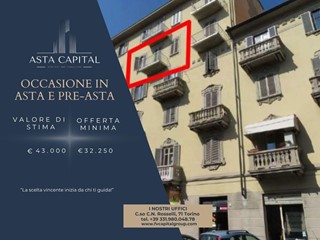 Trilocale in Vendita a Torino, 32'250€, 65 m²
