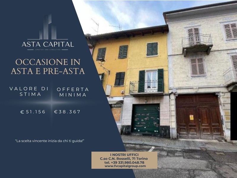 Appartamento in Vendita a Gassino Torinese, 38'367€, 177 m²