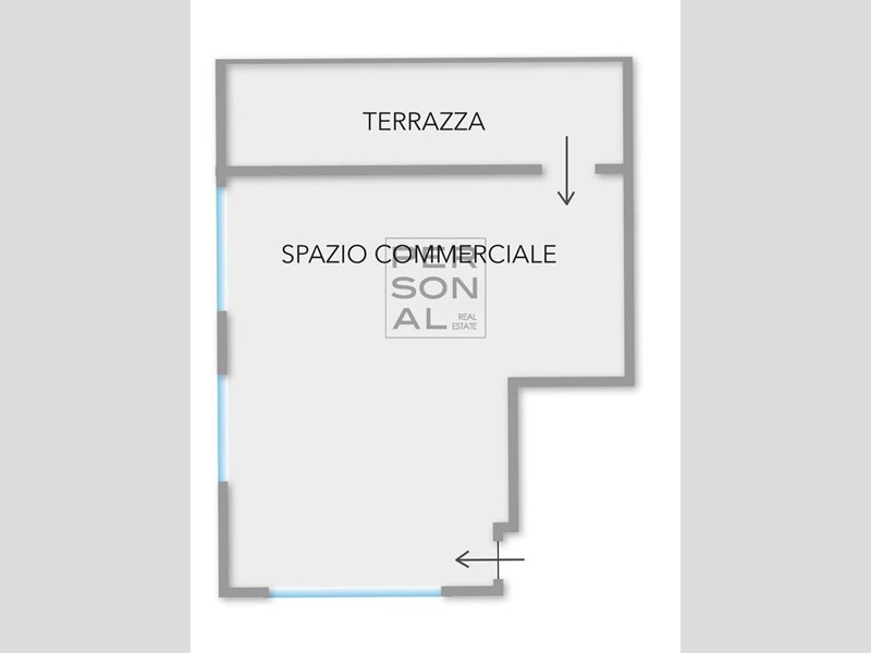 Ufficio in Affitto a Vallelaghi, 1'200€, 120 m²