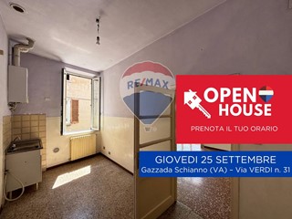 Bilocale in Vendita a Gazzada Schianno, 50'000€, 60 m²