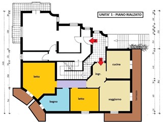 Villa in Vendita a Costa di Rovigo, zona CENTRO, 258'000€, 380 m², con Box