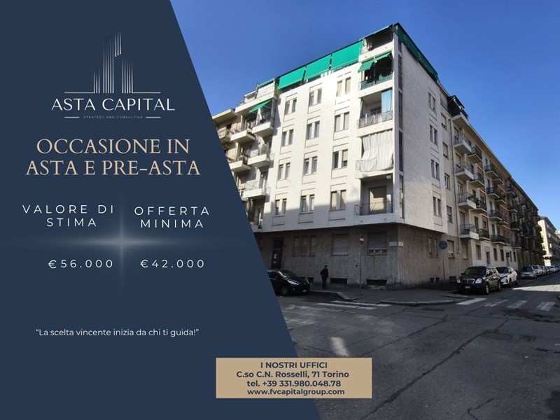 Quadrilocale in Vendita a Torino, 42'000€, 77 m²