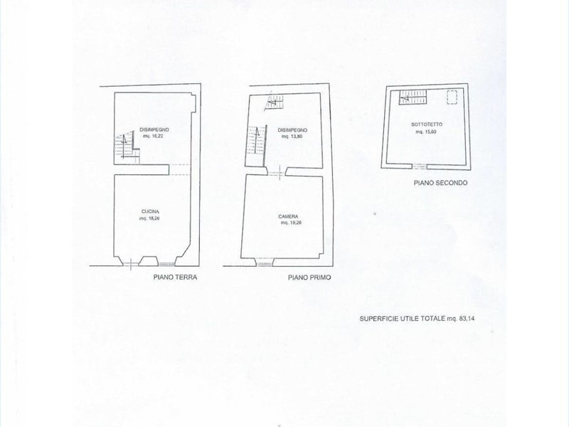 Casa Indipendente in Vendita a Vecchiano, 40'000€, 95 m²