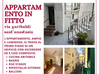 Bilocale in Affitto a Sant'Anastasia, 80 m²