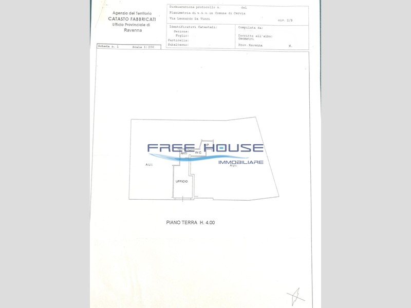 Ufficio in Affitto a Cervia, zona Centro storico, 550€, 30 m²