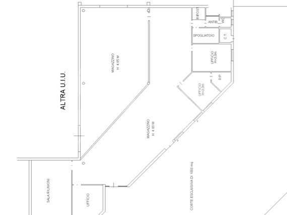 Capannone in Vendita a Villorba, 260'000€, 400 m²