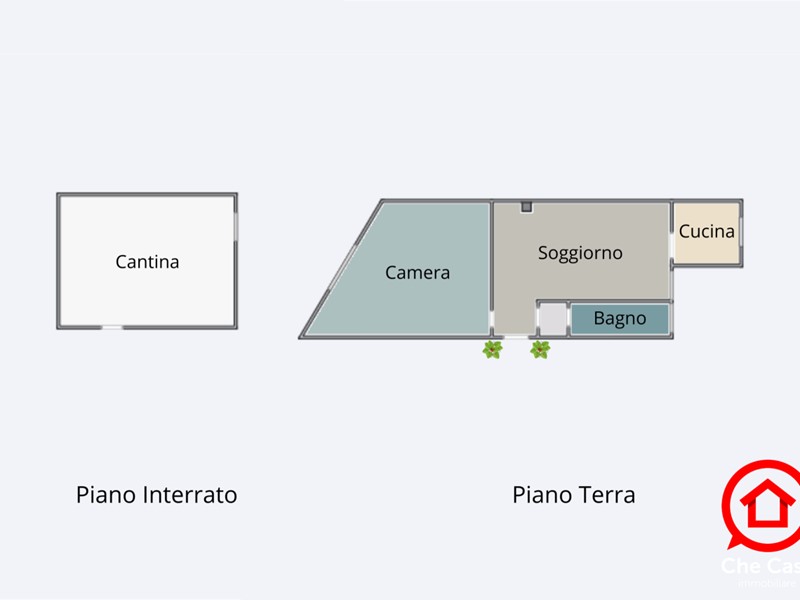 Bilocale in Vendita a Cesena, zona Centrale, 109'000€, 57 m², arredato