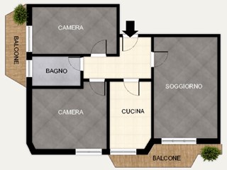 Trilocale in Vendita a Lavagna, 210'000€, 73 m²