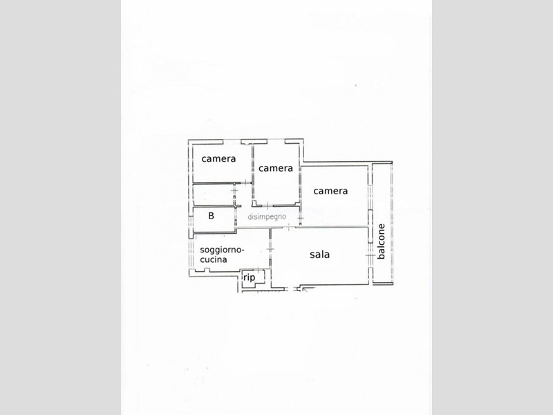 Quadrilocale in Vendita a Livorno, 285'000€, 120 m², arredato, con Box