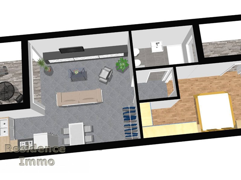 Bilocale in Vendita a Bolzano, 371'236€, 73 m²