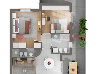 Trilocale in Vendita a Frosinone, 217'000€, 77 m²