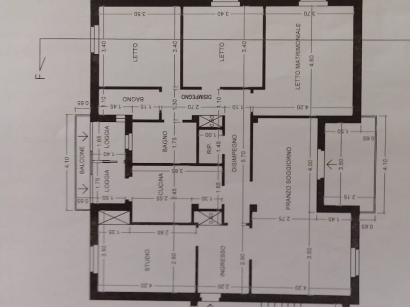 Appartamento in Vendita a Olbia, zona viale aldo moro, 270'000€, 140 m²