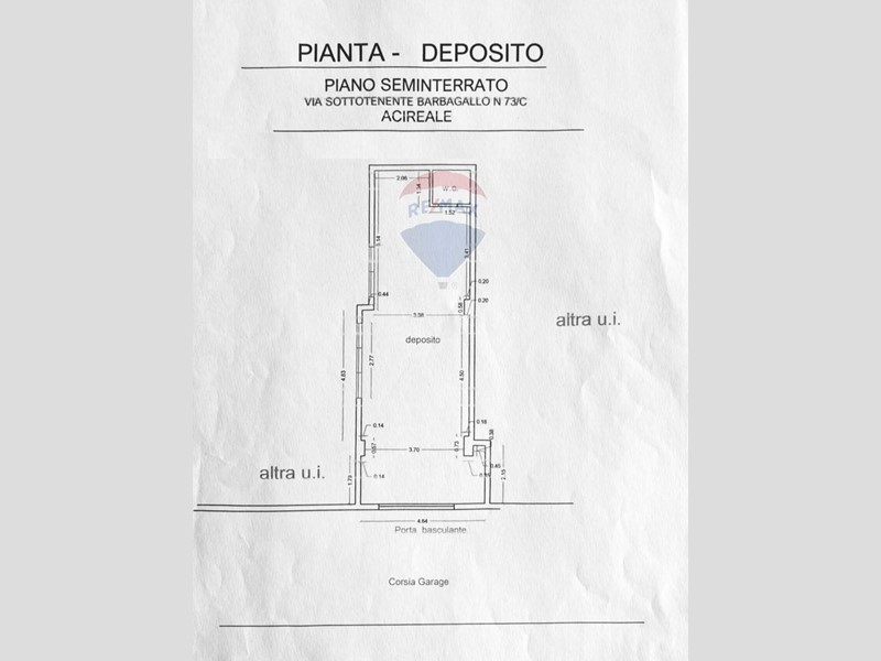Box in Vendita a Acireale, 31'000€, 52 m²