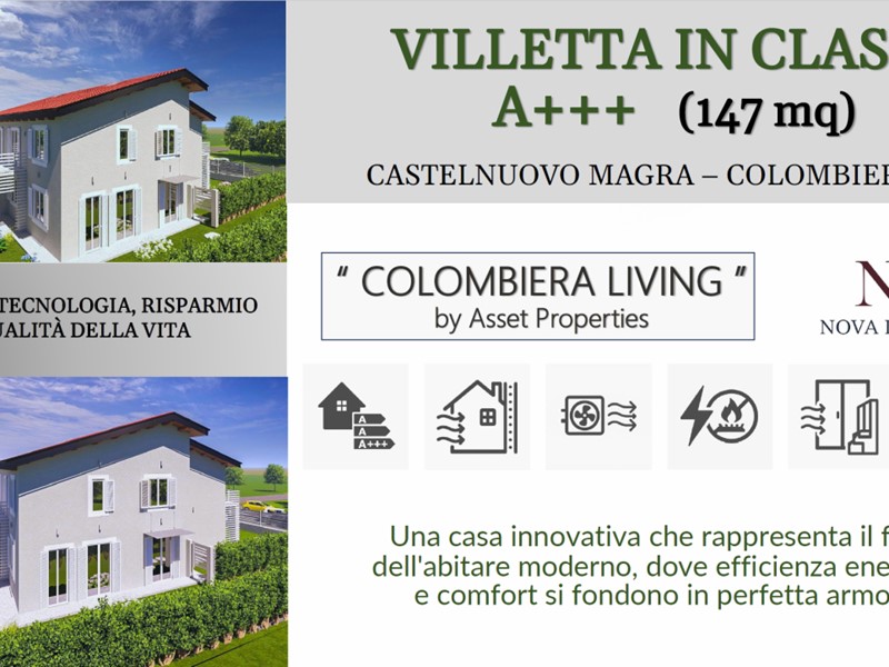 Casa Indipendente in Vendita a Castelnuovo Magra, zona colombiera, 350'000€, 147 m²
