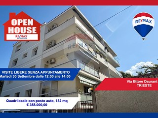 Quadrilocale in Vendita a Trieste, 358'000€, 132 m², con Box