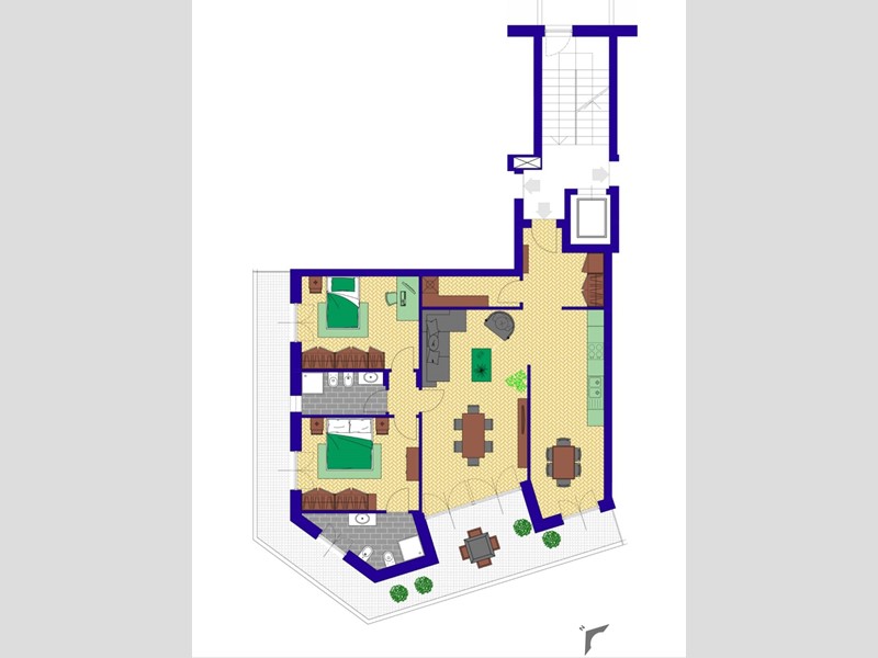 Trilocale in Vendita a Settimo Milanese, 466'000€, 137 m²