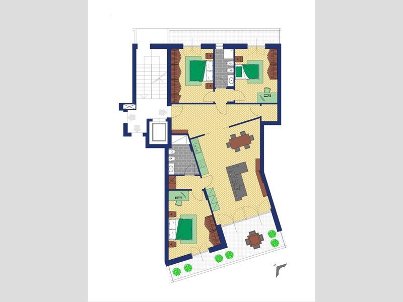 Quadrilocale in Vendita a Settimo Milanese, 510'000€, 140 m²