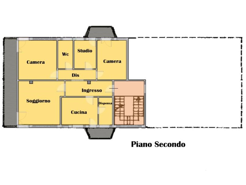 Appartamento in Vendita a Porto San Giorgio, 165'000€, 100 m²