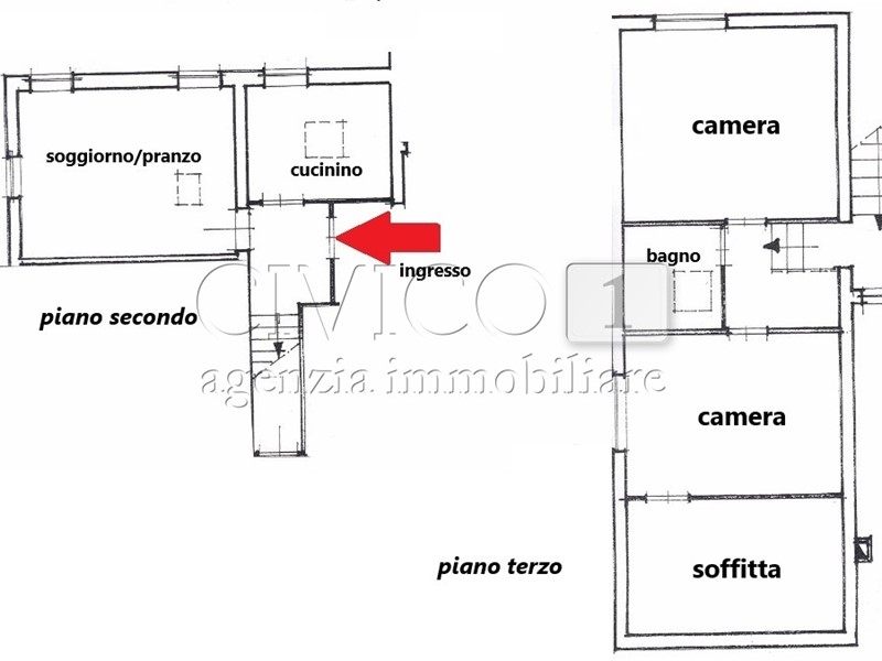 Appartamento in Vendita a Venezia, 450'000€, 103 m², arredato