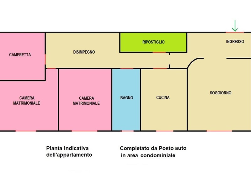 Appartamento in Vendita a Carrara, zona Avenza, 182'000€, 116 m²