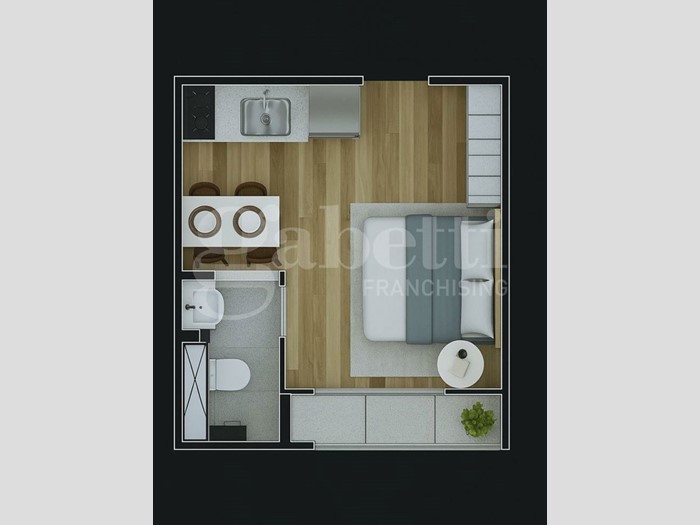 Monolocale in Vendita a Bologna, 160'000€, 35 m², arredato