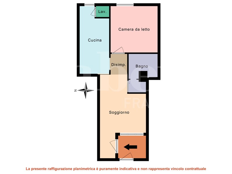 Bilocale in Vendita a Milano, 228'000€, 52 m², arredato