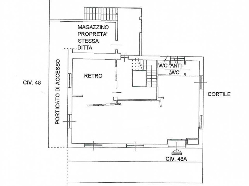 Immobile commerciale in Vendita a Serra Riccò, 92'476€, 93 m²
