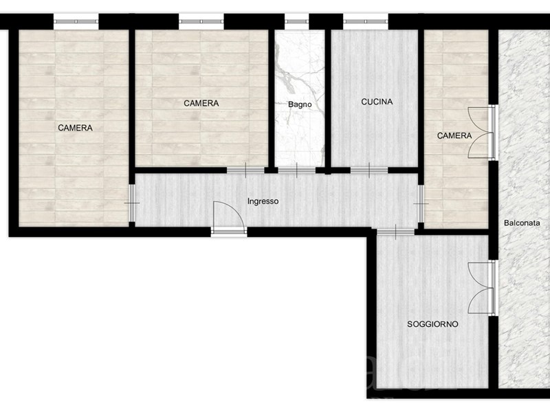 Appartamento in Vendita a Genova, 98'000€, 71 m²