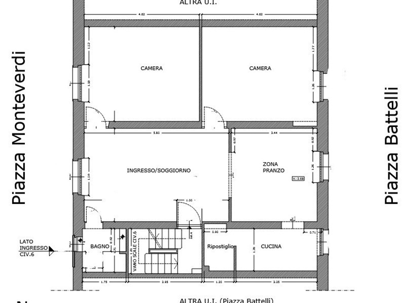 Appartamento in Vendita a Genova, zona Cornigliano, 38'070€, 103 m²