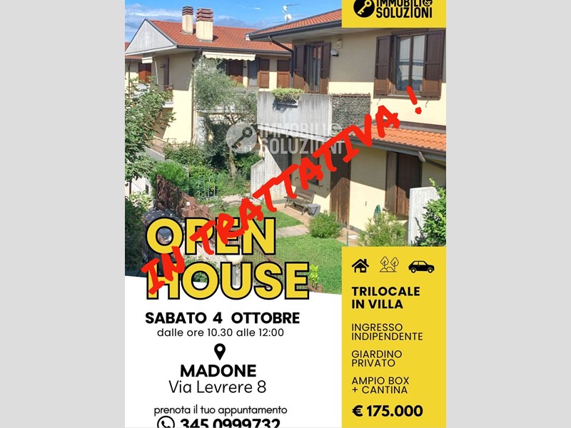Trilocale in Vendita a Madone, 175'000€, 90 m²