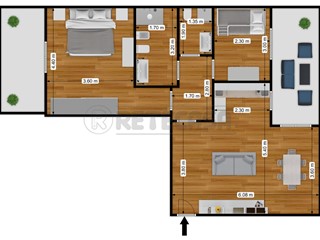 Trilocale in Affitto a Bisceglie, zona Centro, 700&euro;, 70 m²