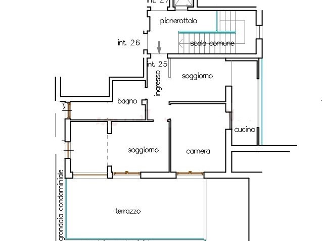 Appartamento in Vendita a Sanremo, 67'500€, 76 m²