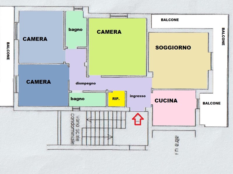 Quadrilocale in Vendita a Sovicille, zona volte basse, 170'000€, 120 m²