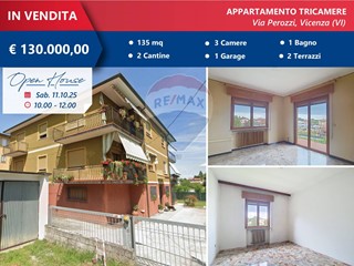 Appartamento in Vendita a Vicenza, 130'000€, 118 m²