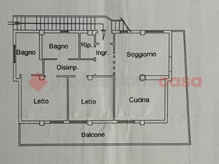 Quadrilocale in Vendita a Torricella, 105'000€, 85 m²
