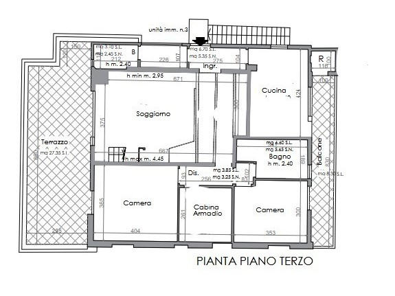 Appartamento in Vendita a Santa Margherita Ligure, 150'864€, 140 m²