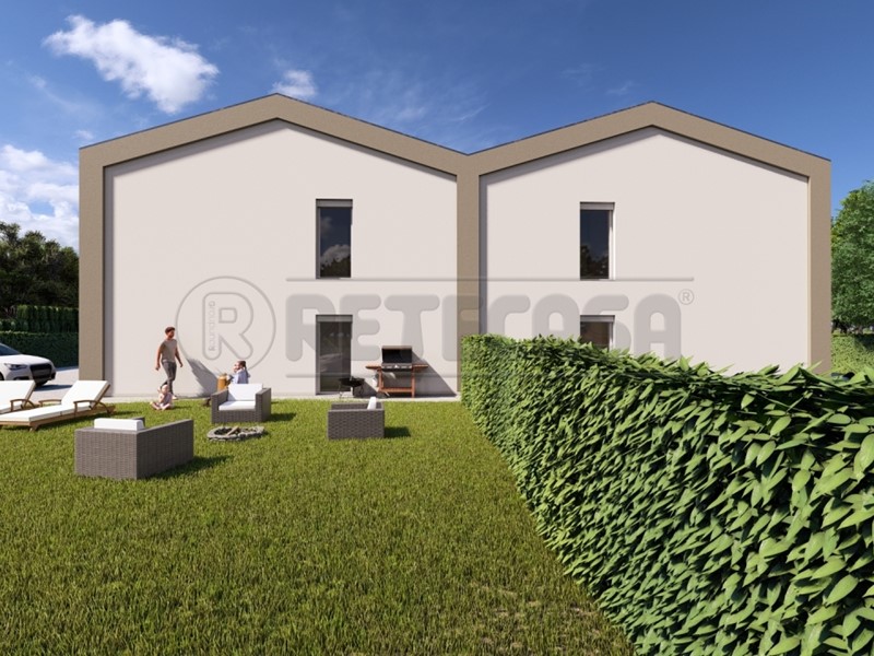 Casa Semi Indipendente in Vendita a Camposampiero, zona CAMPOSAMPIERO, 375'000€, 203 m², con Box
